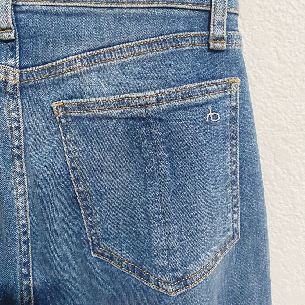 Rag and bone Nina high rise skinny jeans size 25